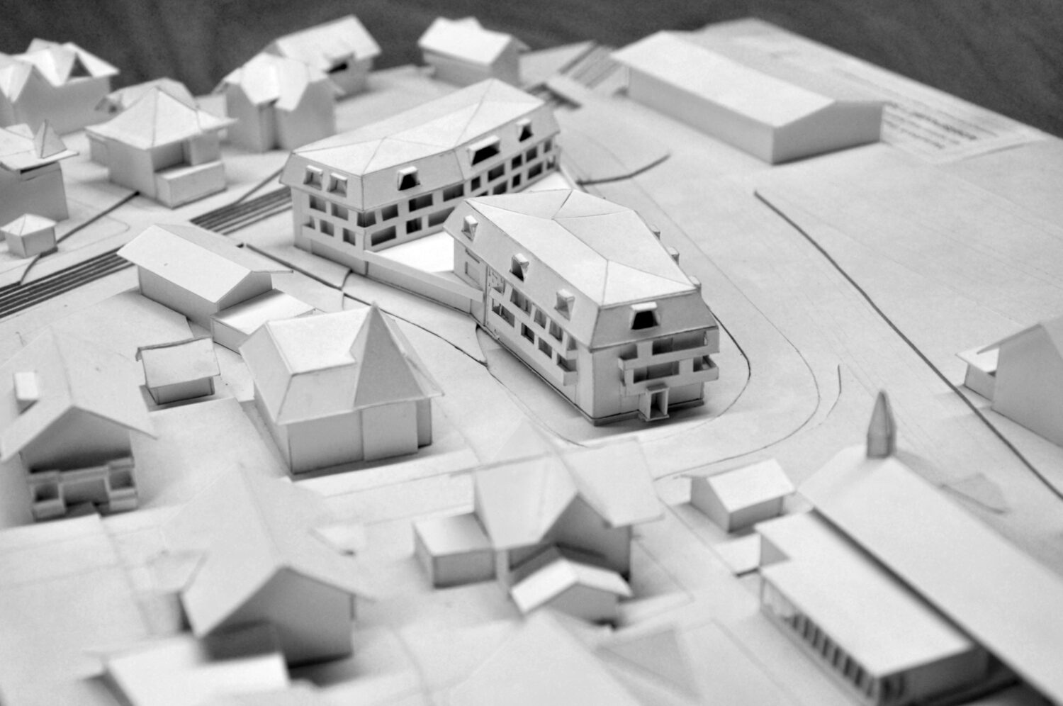 Terminus Zweisimmen Startbild Vogelperspektive Modell