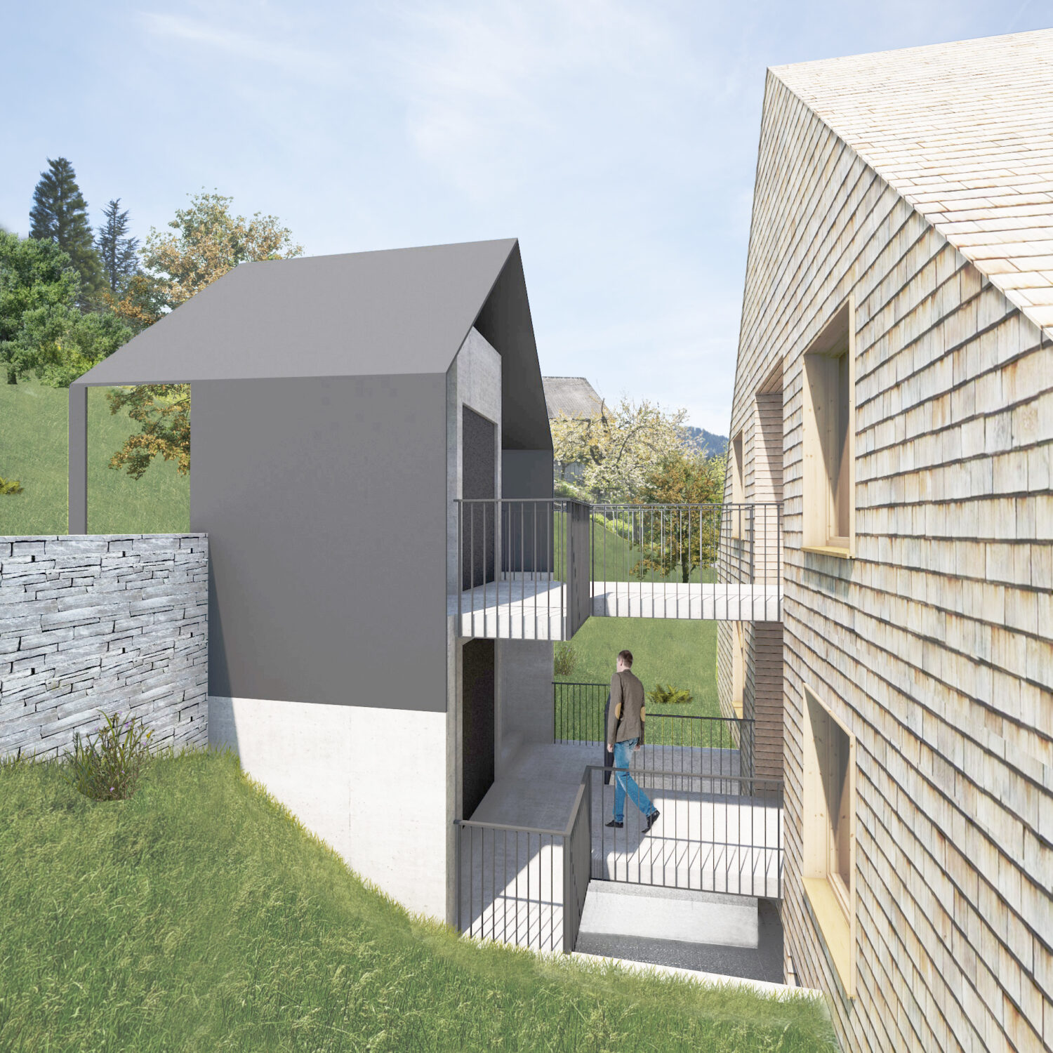 401 WB Alterswohnungen Oppligen Eingangssituation