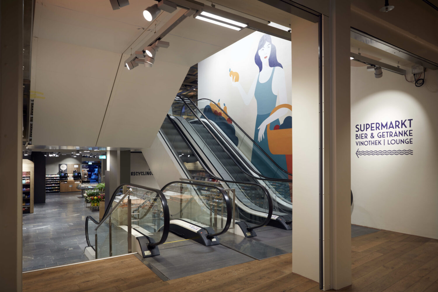 Zwischengeschoss Coop Marktgasse